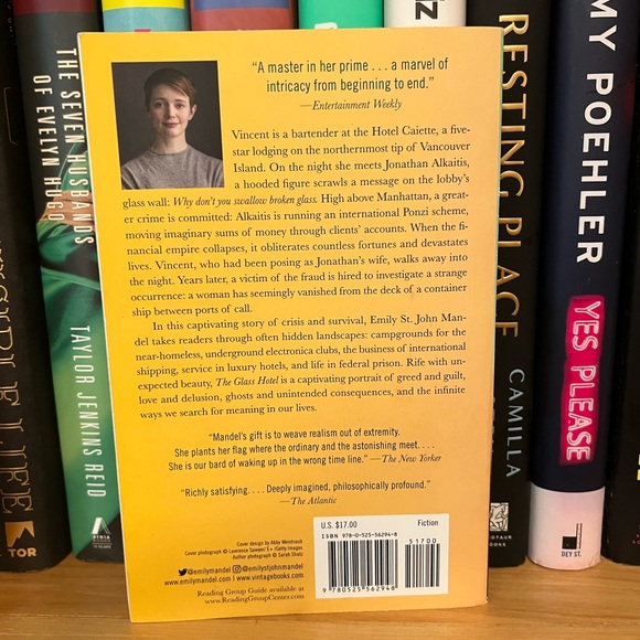 4/$25 The Glass Hotel by Emily St. John Mandel - Picture 3 of 3